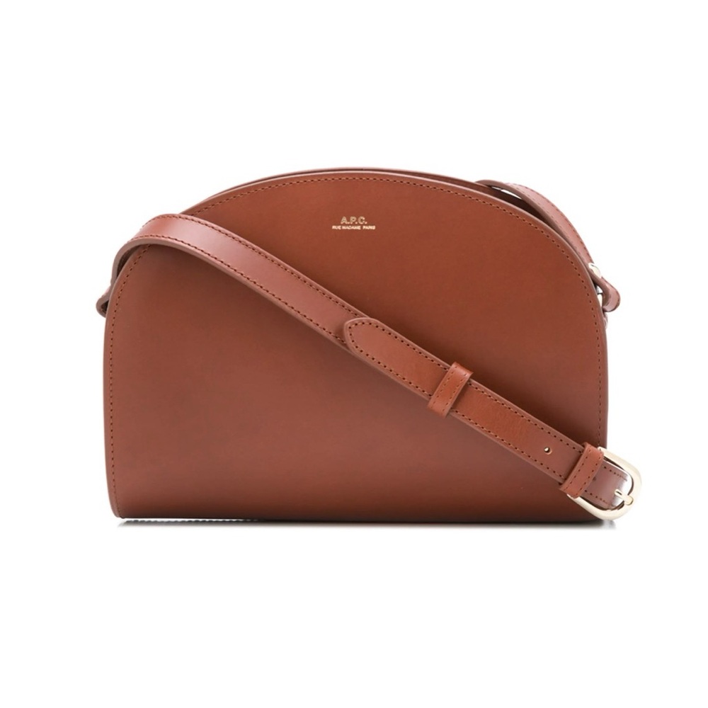 A.P.C. demi lune bag in Brown